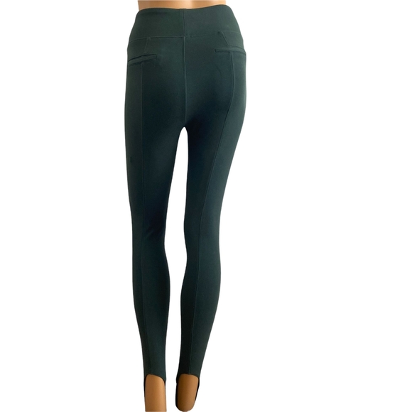 Kit and Ace High Waist Green Leggings 4 - Picture 2 of 12